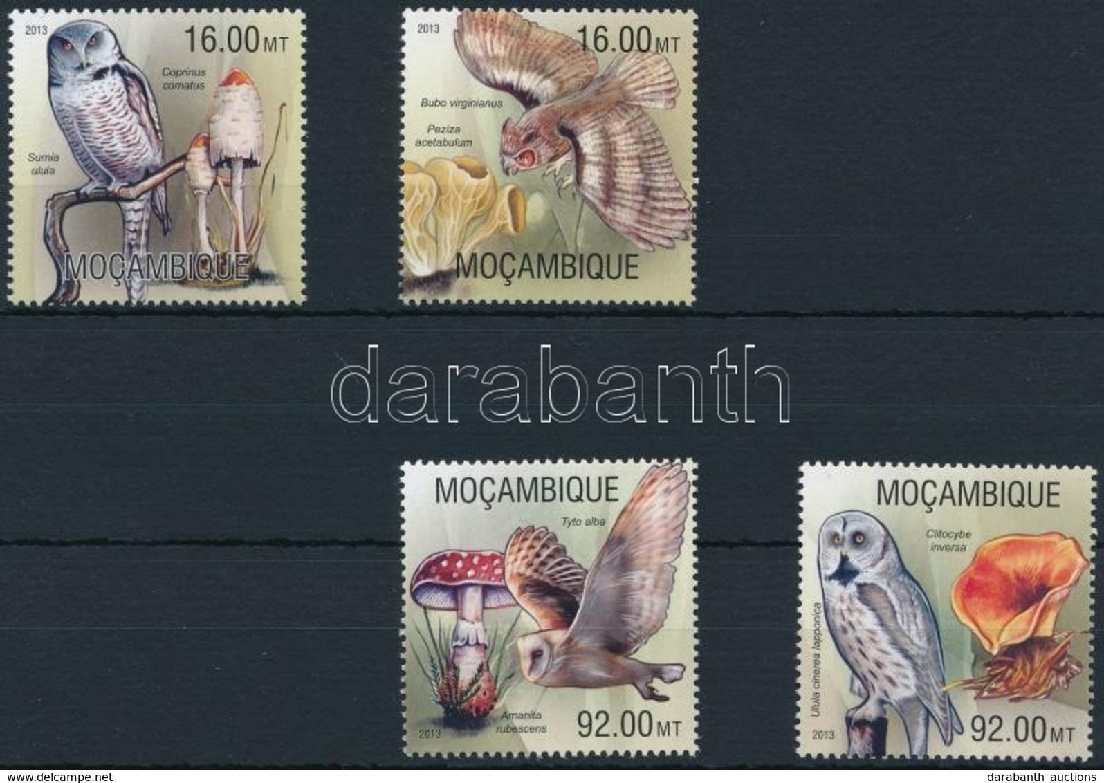 ** 2013 Gomba, Bagoly Sor Mi 6672-6675 - Altri & Non Classificati