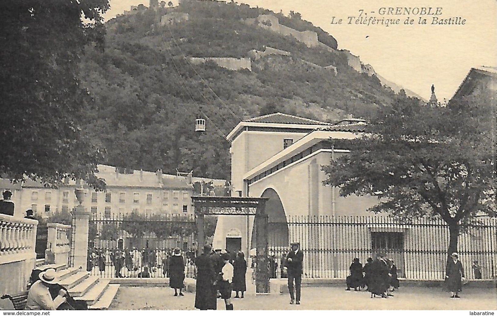 38)  GRENOBLE  - Le Téléférique De La Bastille - Grenoble