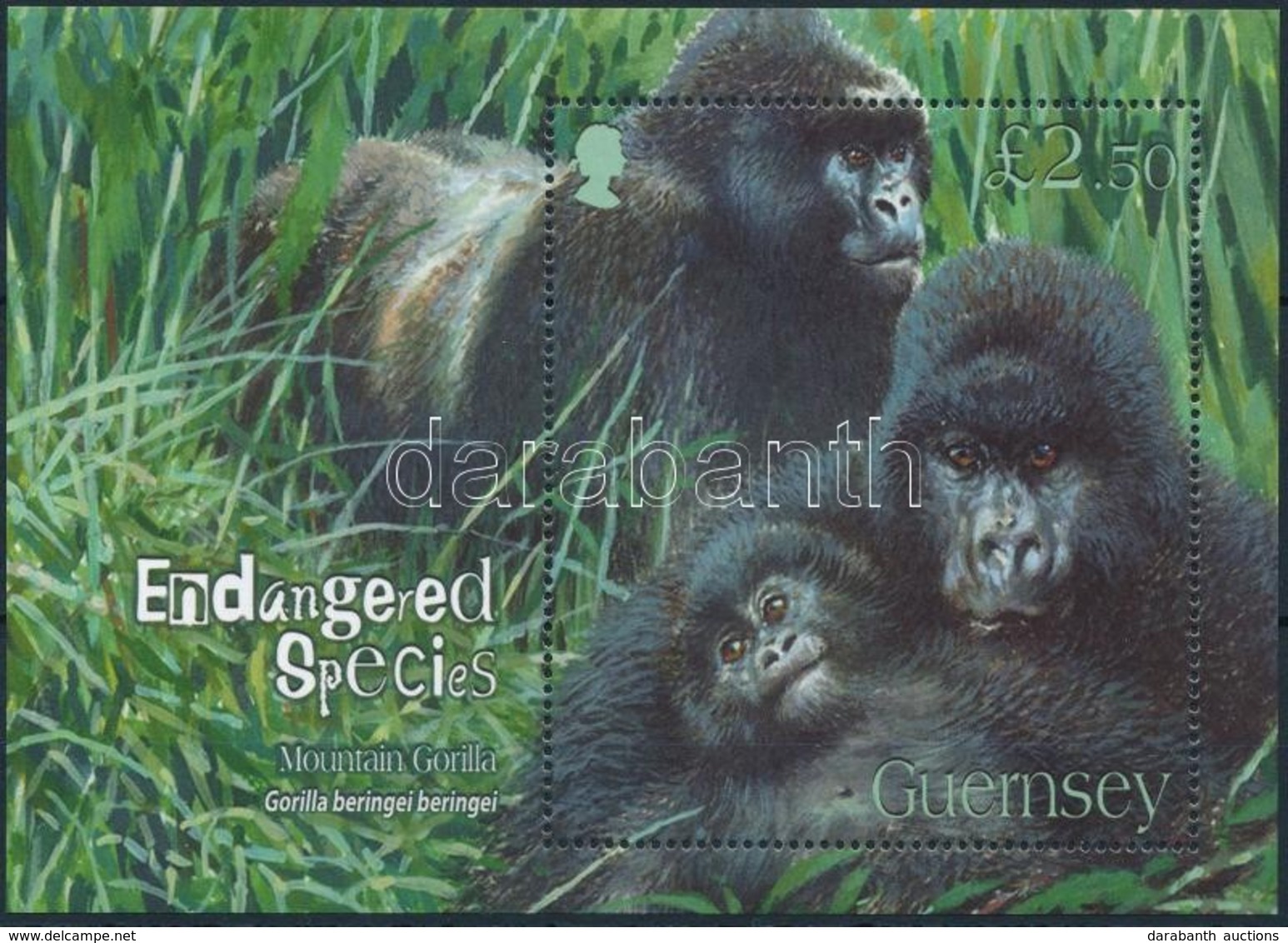 ** 2007 Gorilla Blokk Mi 45 - Other & Unclassified