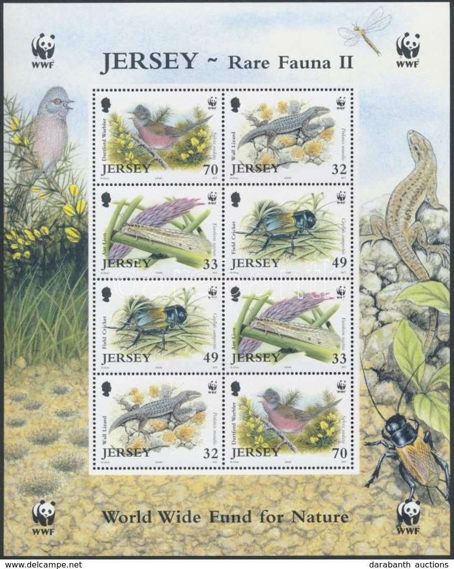 ** 2004 WWF: Veszélyeztetett állatok Kisív Mi 1143-1146 - Altri & Non Classificati