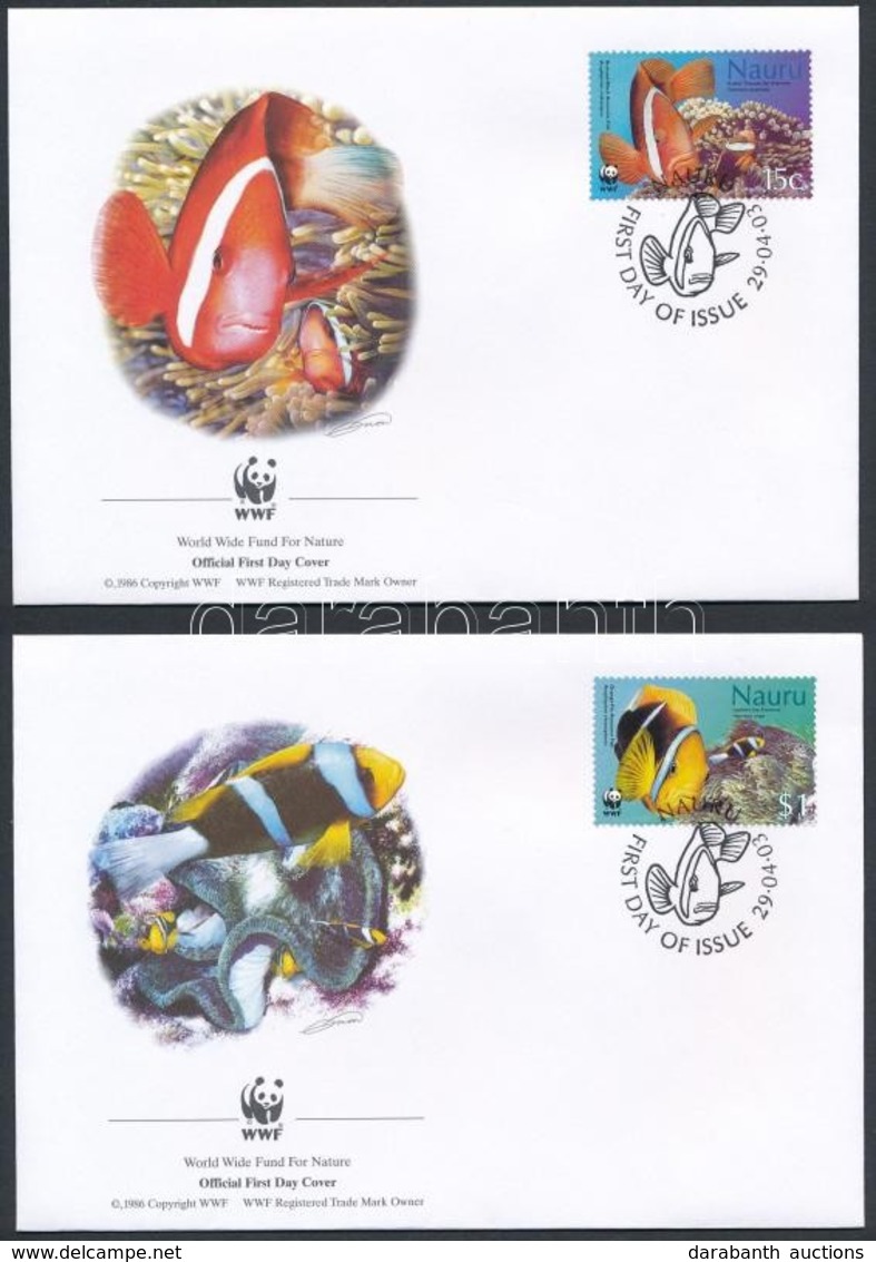 2003 WWF: Halak Sor 4 Db FDC-n Mi 553-556 - Autres & Non Classés