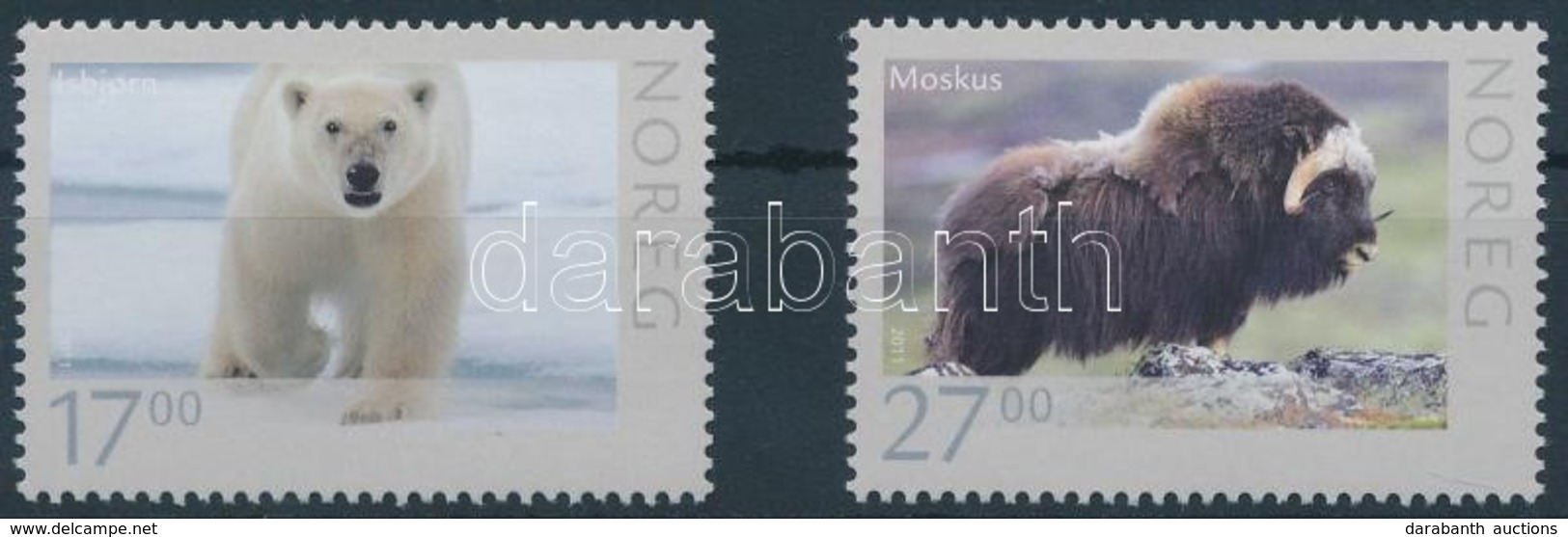 ** 2011 Vadállatok Sor Mi 1744-1745 - Altri & Non Classificati