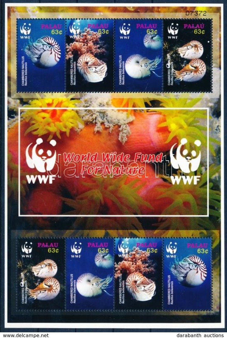 ** 2006 WWF Csigaházas Polip Kisív Mi 2530-2533 - Altri & Non Classificati