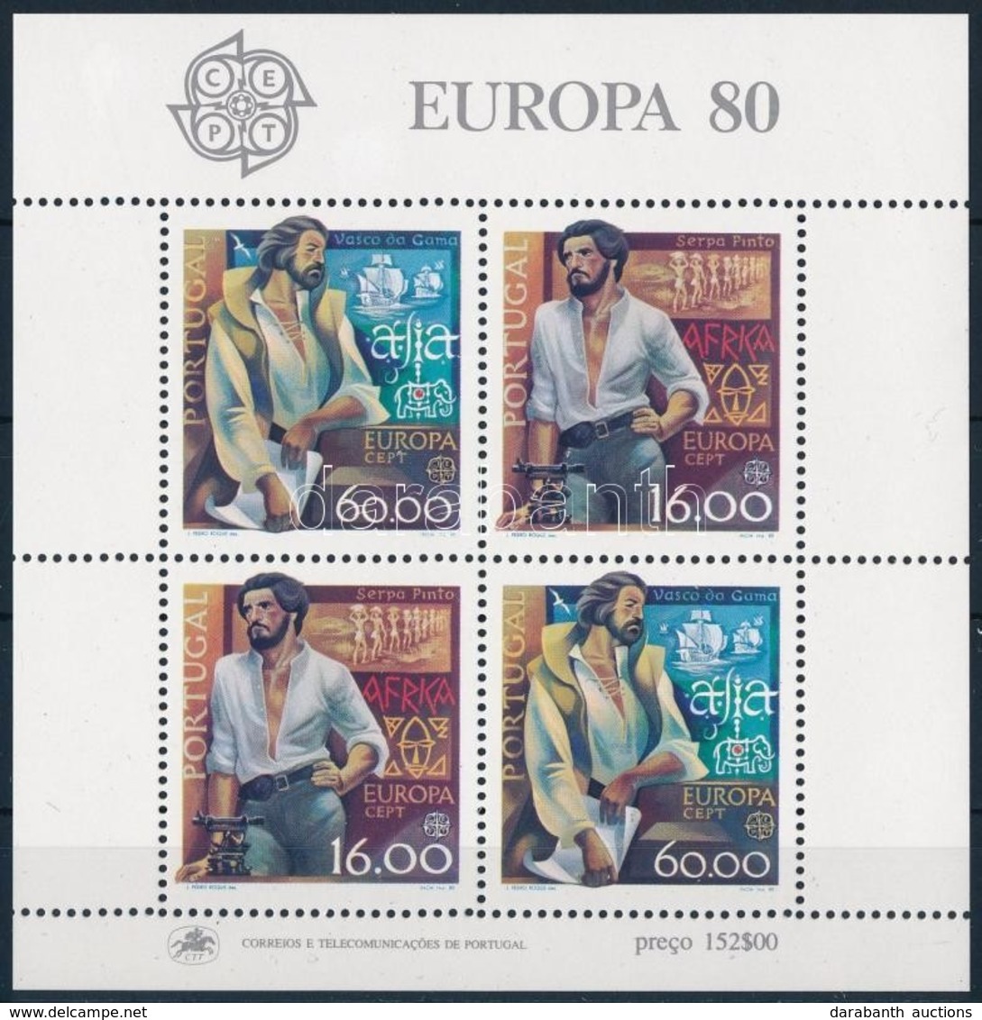 ** 1980 Europa CEPT Blokk,
Europa CEPT
Mi 29 - Altri & Non Classificati