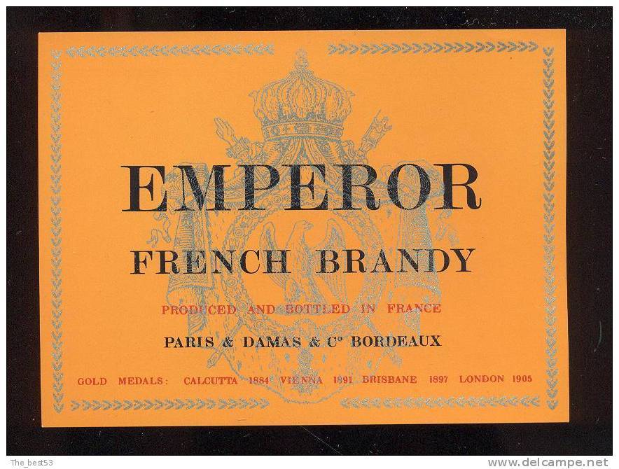 Etiquette De   Brandy   - Emperor - Other & Unclassified
