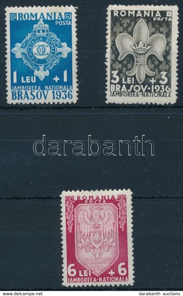 * 1936 Cserkész Sor Mi 516-518 - Altri & Non Classificati