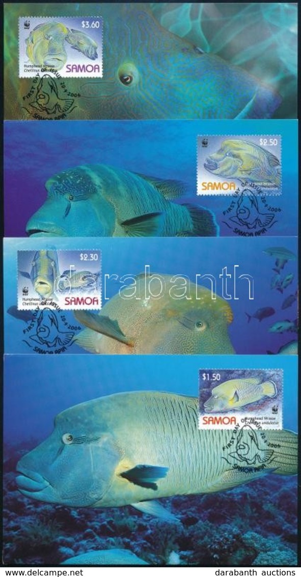 2006 WWF: Napóleon Hal Sor 4 CM Mi 1034-1037 - Altri & Non Classificati