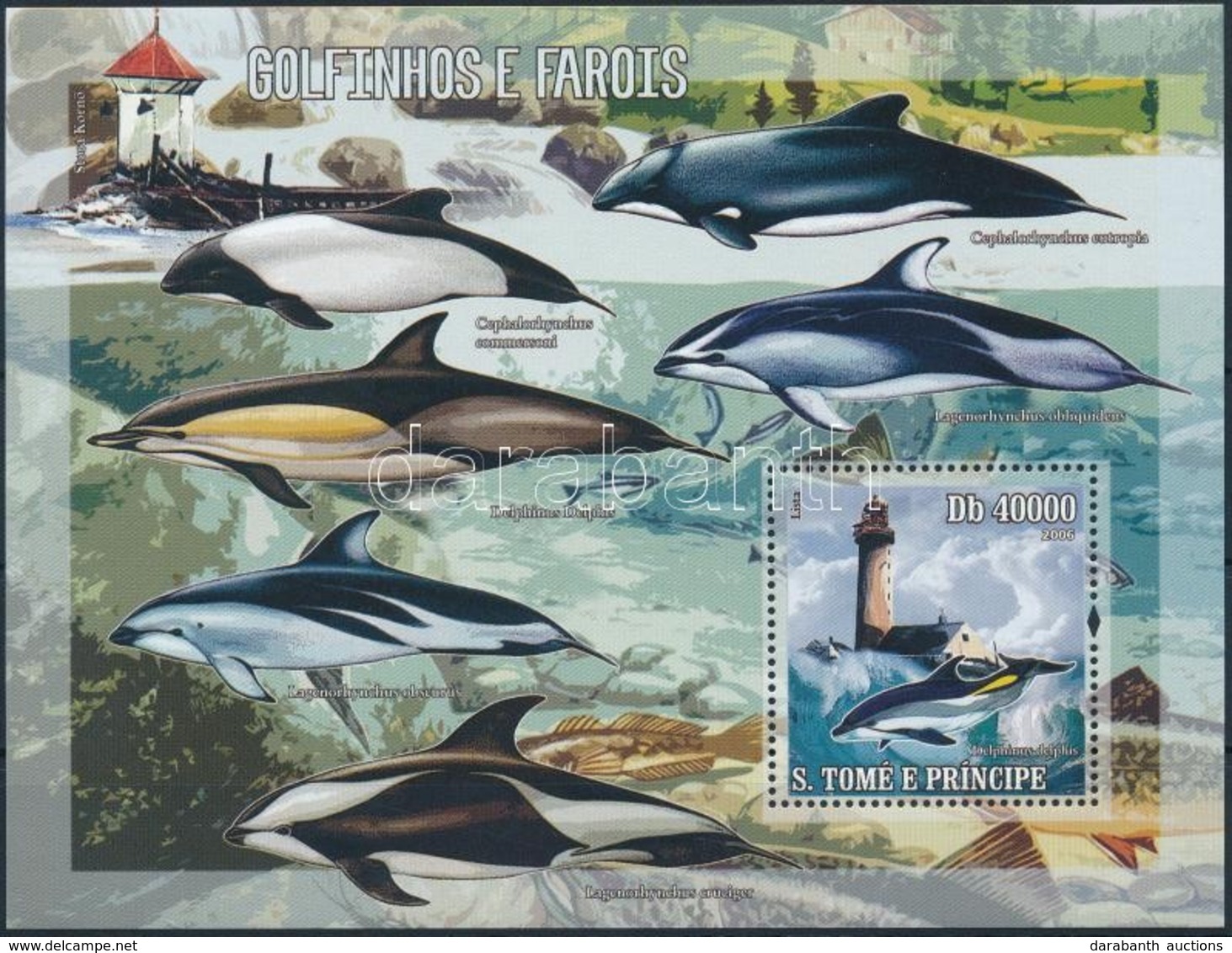** 2006 Delfinek és Világítótornyok Blokk Mi 546 - Sonstige & Ohne Zuordnung