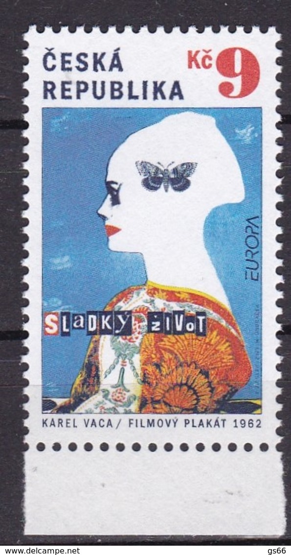 2003, Tschechische Republik, Ceska, 354, Europa: Plakatkunst. MNH ** - Ungebraucht