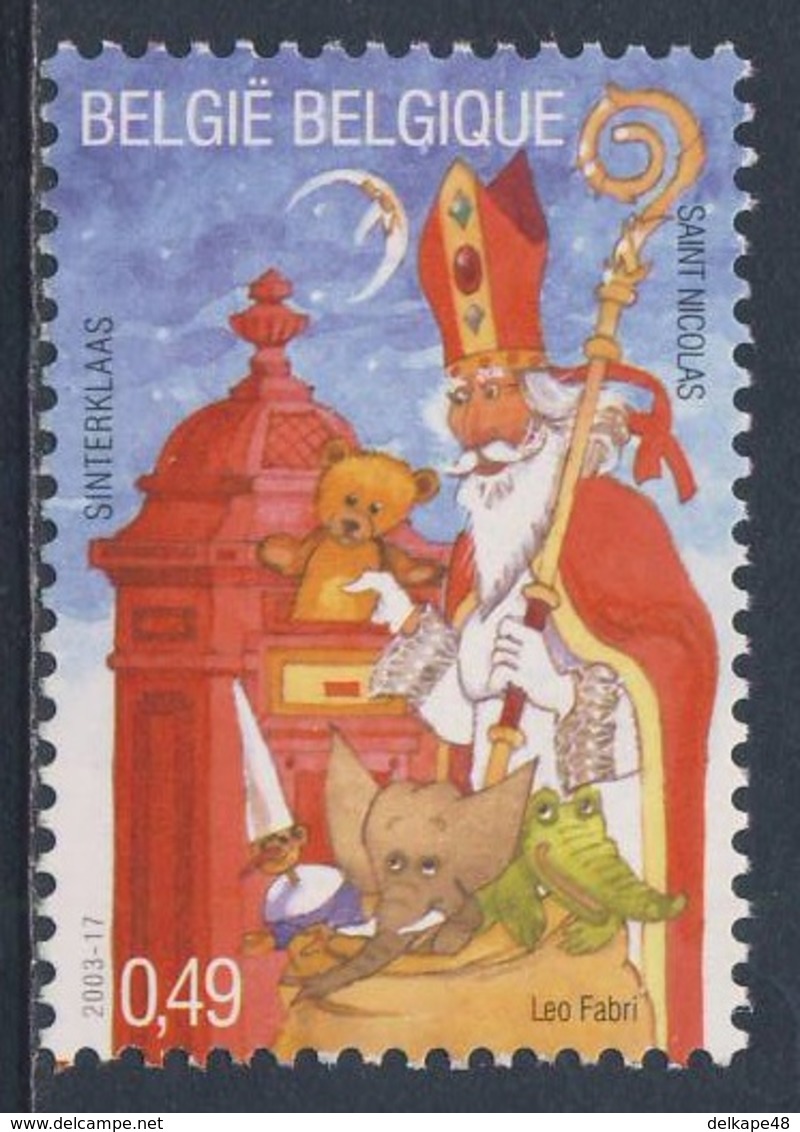 Belgie Belgique Belgium 2003 Mi 3258  SG 3782 ** Sinterklaas / Saint BNicolas / St. Nichola / Hl. Nikolaus - Andere & Zonder Classificatie