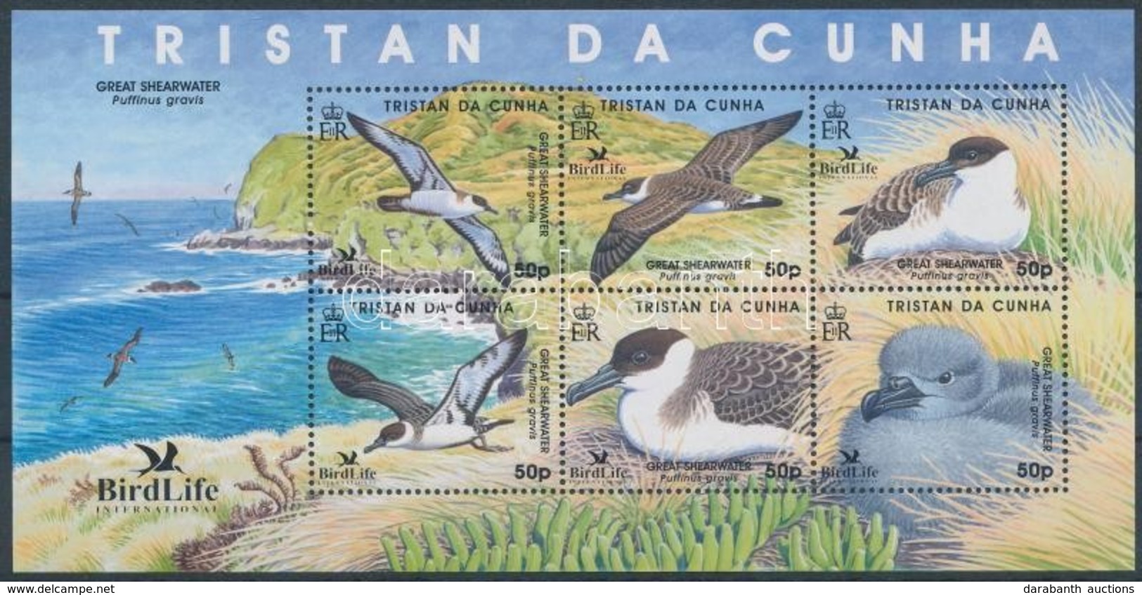 ** 2007 'BirdLife International' Természetvédelmi Szervezet Kisív Mi 933-938 - Altri & Non Classificati