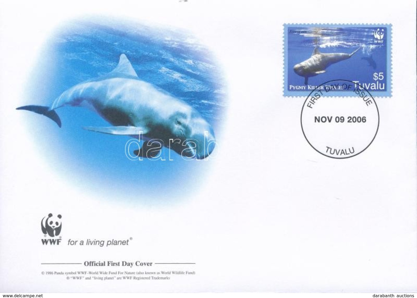 2006 WWF: Törpe Kardszárnyú Delfinek Sor 4 Db FDC-n Mi 1307-1310 - Sonstige & Ohne Zuordnung