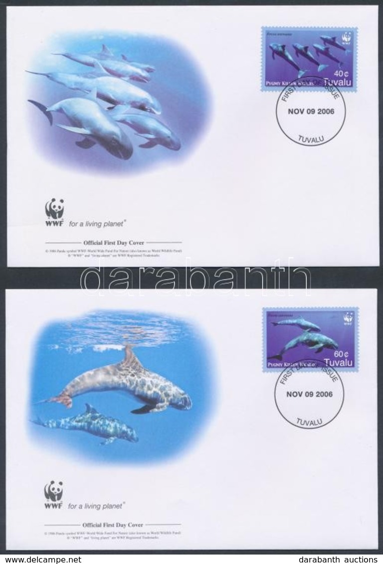 2006 WWF: Törpe Kardszárnyú Delfinek Sor 4 Db FDC-n Mi 1307-1310 - Altri & Non Classificati