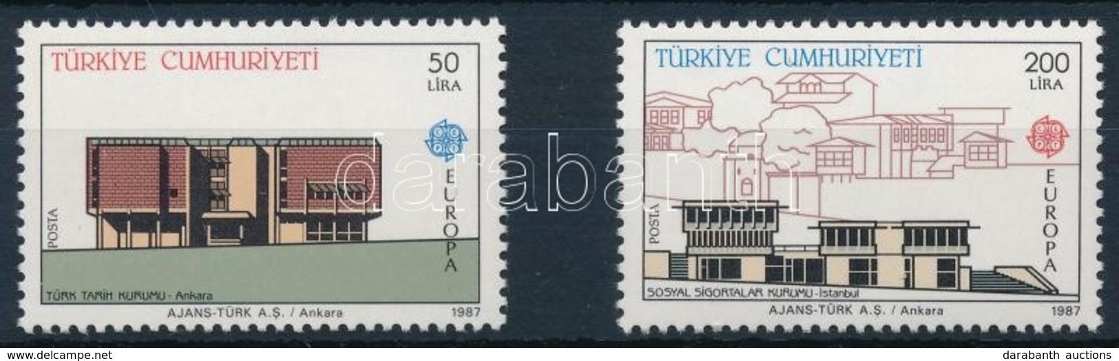 ** 1987 Europa CEPT Sor,
Europa CEPT
Mi 2777-2778 - Altri & Non Classificati