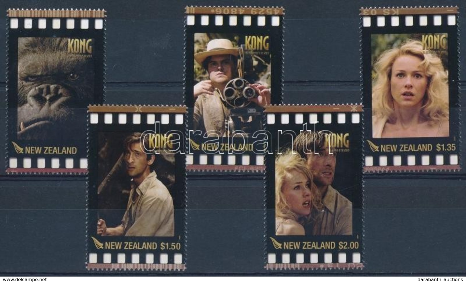 ** 2005 King Kong Mozifilm Sor Mi 2284-2288 - Other & Unclassified