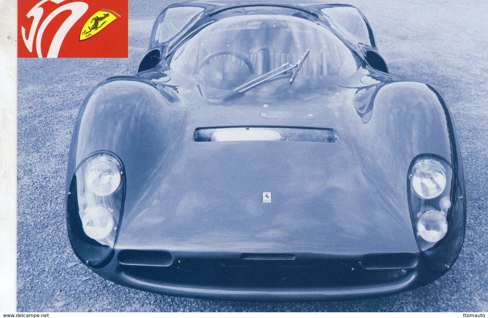 50 Years Of Ferrari - 1947-1997 -  Ferrari P4 At Fiorano  -  CPM - Grand Prix / F1