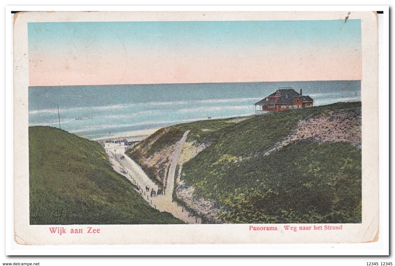 Wijk Aan Zee, Panorama, Weg Naar Het Strand - Wijk Aan Zee