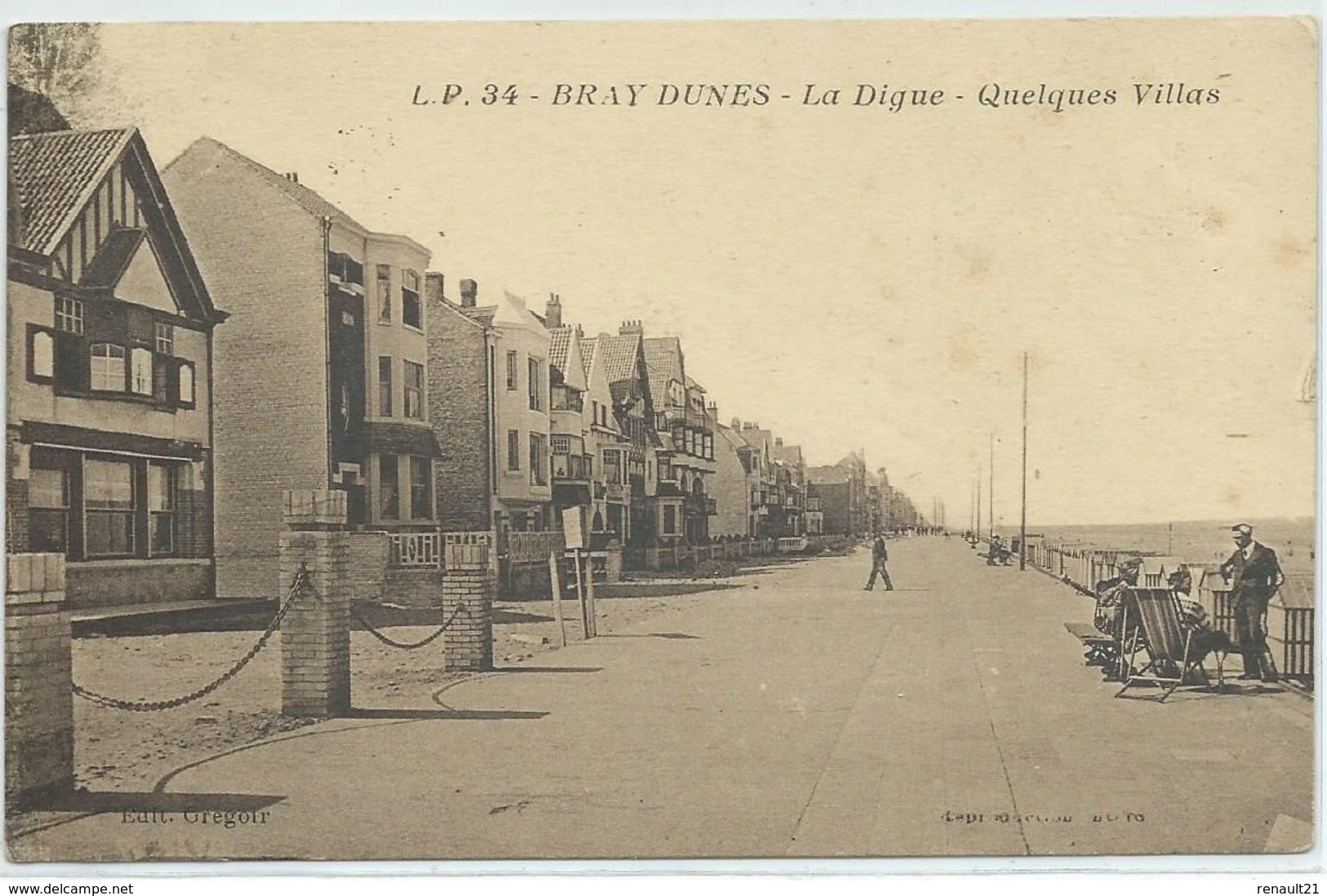 Bray-Dunes-La Digue-Quelques Villas - Bray-Dunes