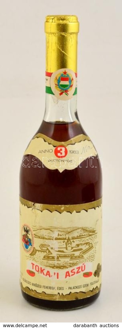 1983 Tokaji Aszú, 3 Puttonyos, 0,5 L - Sonstige & Ohne Zuordnung