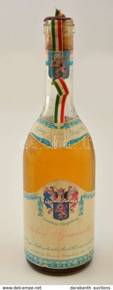 1985 Tokaji Szamorodni Bontatlan Palack Bor, A Magyar Külkereskedelmi Bank Rt. Részére Palackozva, 0,5 L - Autres & Non Classés