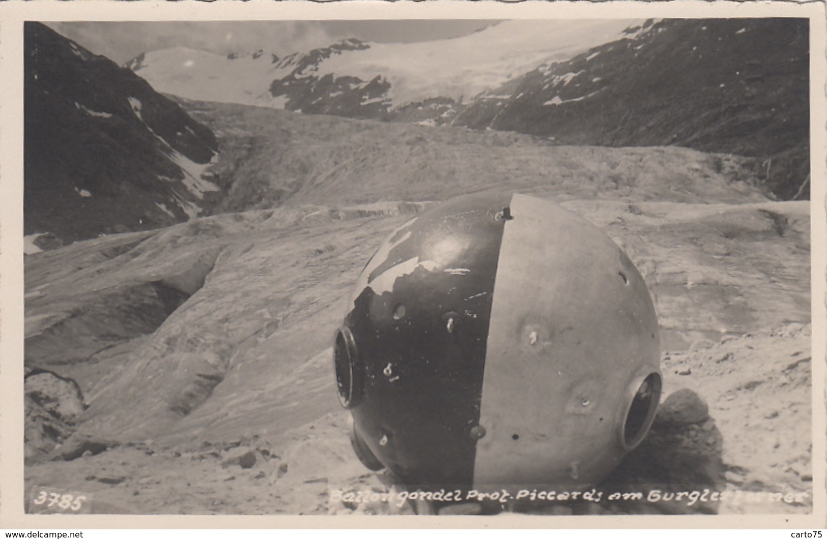 Autriche - Aérostation Ballon Auguste Piccard - Gurgler Ferner - Mark Langtalereck Hütte - Sölden