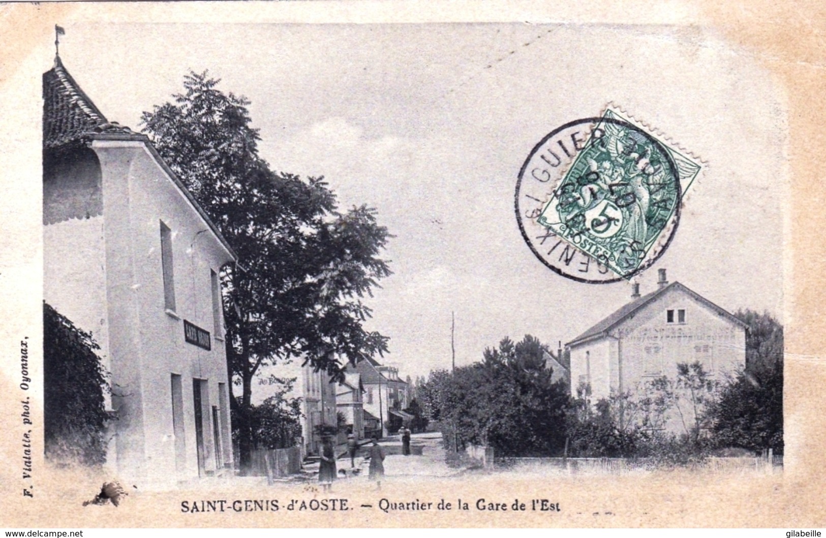 73 - Savoie -  SAINT GENIX D AOSTE - SAINT GENIX Sur GUIERS - Quartier De La Gare De L Est - Autres & Non Classés