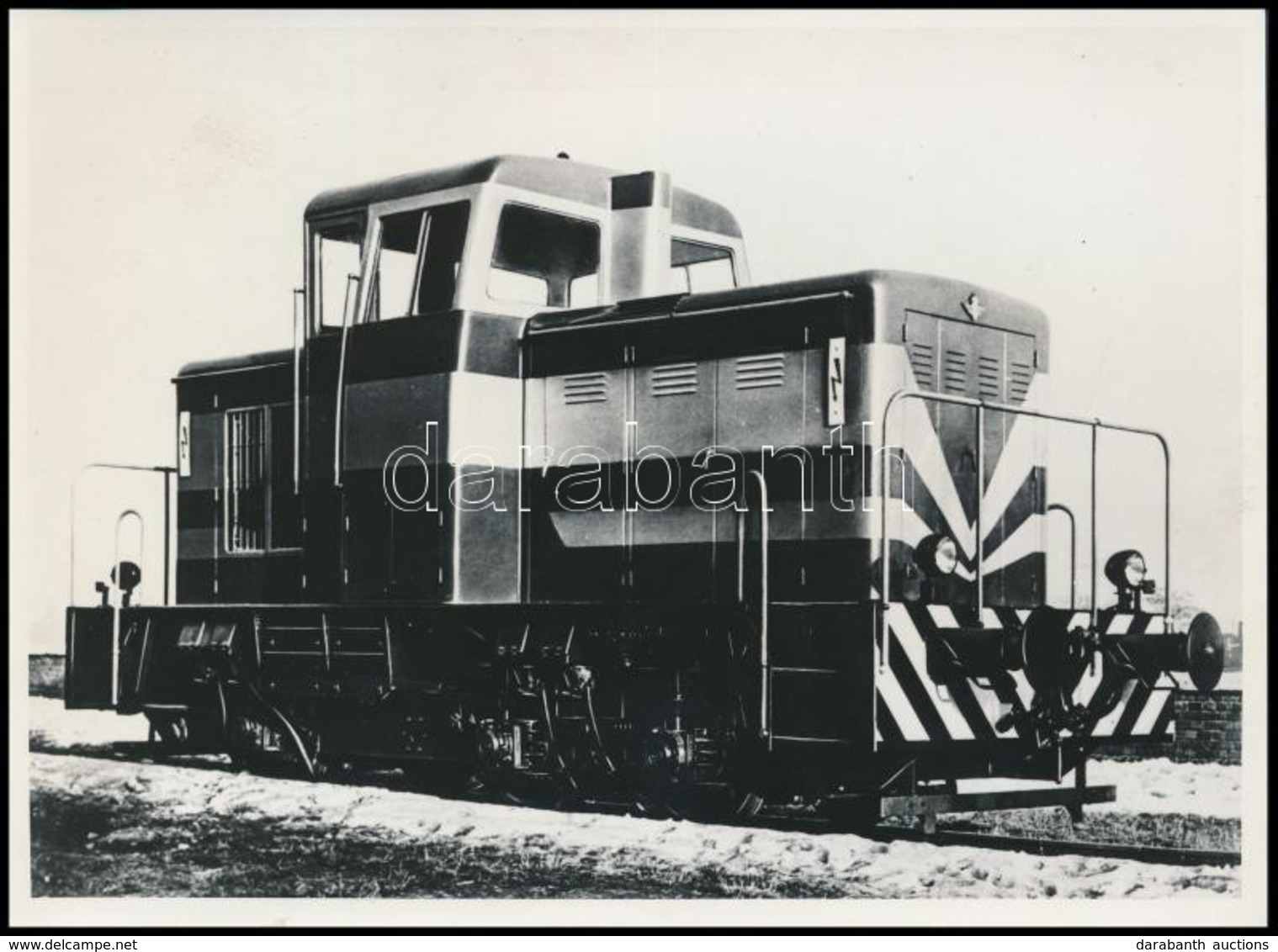 MÁV M38 Sz. Mozdony  Fotó / Locomotive 18x13 Cm - Altri & Non Classificati