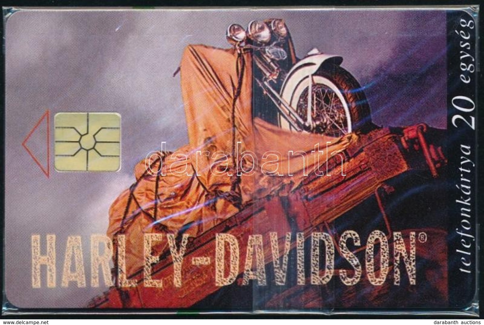 1996 Harley Davidson  Használatlan Telefonkártya, Bontatlan Csomagolásban, Sorszámozott. Csak 2500 Db! - Non Classés