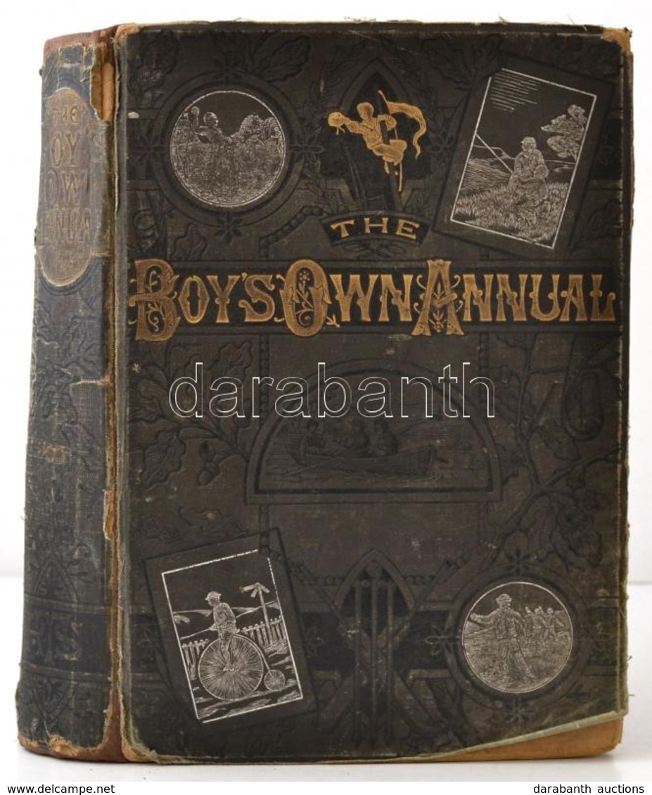 1879-1880 The Boy's Own Paper. II. évf. No.38-89. London, Leisure Hour. Angol Nyelven. Rengeteg Illusztrációval, Közte N - Non Classificati