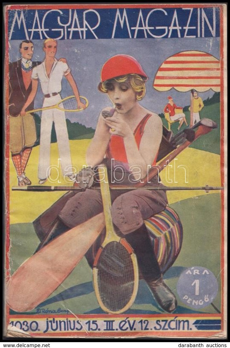 1930 Magyar Magazin, 1930. Jún. 15. II. évf. 12. Sz. - Non Classificati