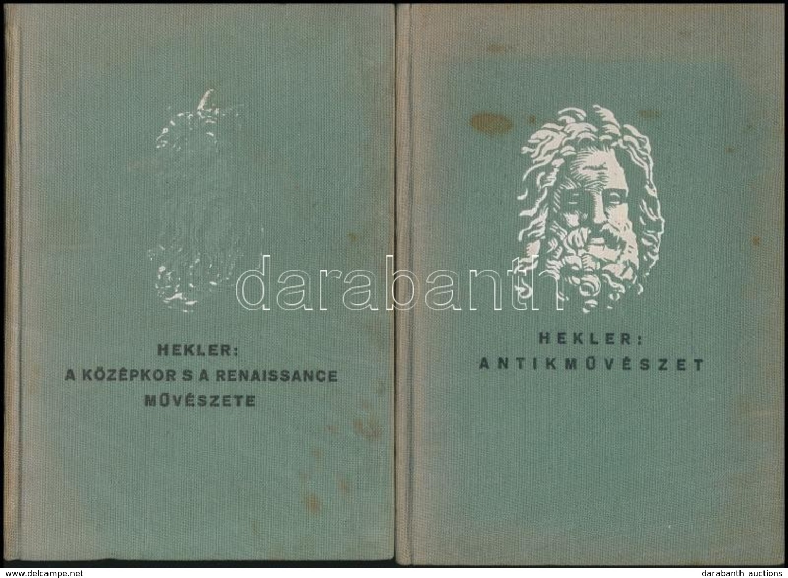 Hekler Antal Két Művészeti Könyve: Antik Művészet, , A Középkor S A Renaissance Művészete, Az újkor Művészete.Bp., Cca 1 - Non Classificati