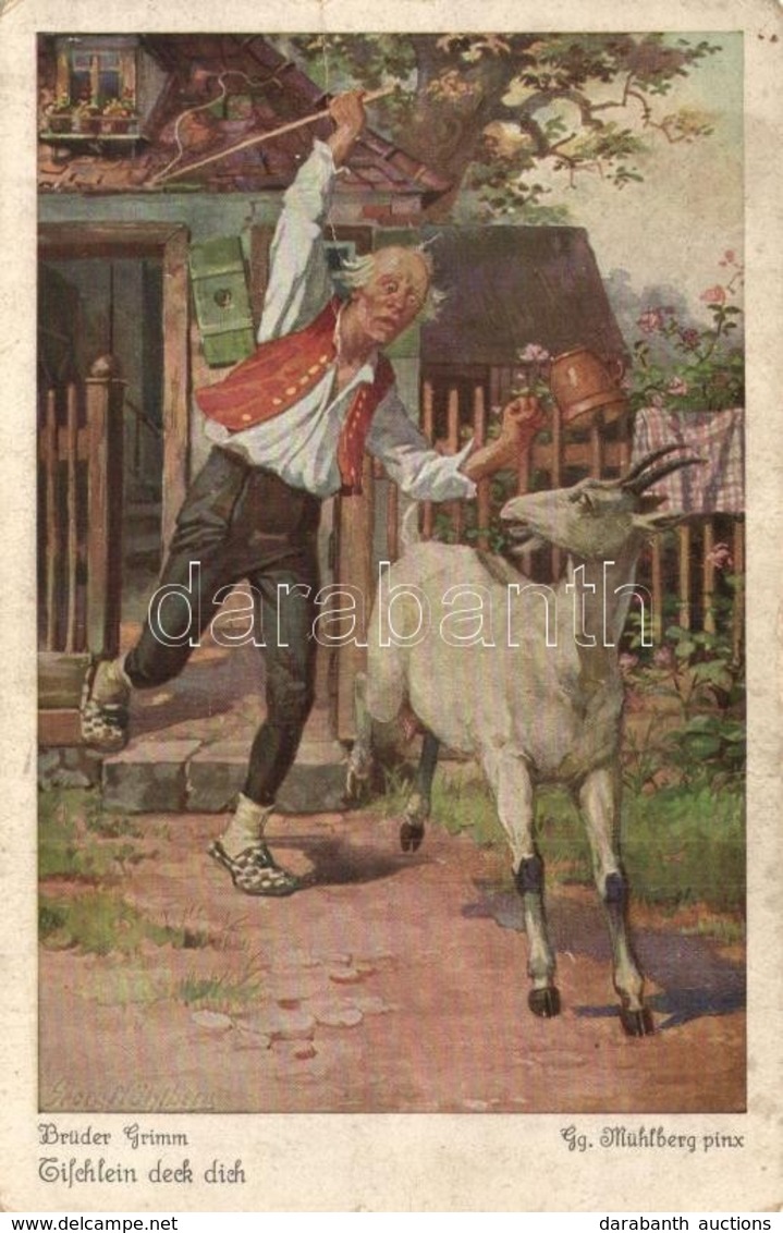 ** * 18 Db RÉGI Művészlap: Grimm Testvérek Meséi, Vegyes Minőségben / 18 Pre-1945 Art Postcards, Brother Grimm's Tales,  - Non Classés