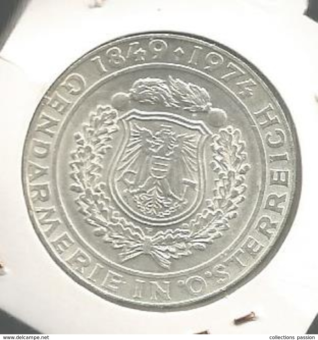 Monnaie , AUTRICHE , Republik Osterreich , 50 Schilling , 1849-1974 , GENDARMERIE IN . OSTERREICH , Frais Fr 1.55e - Autriche