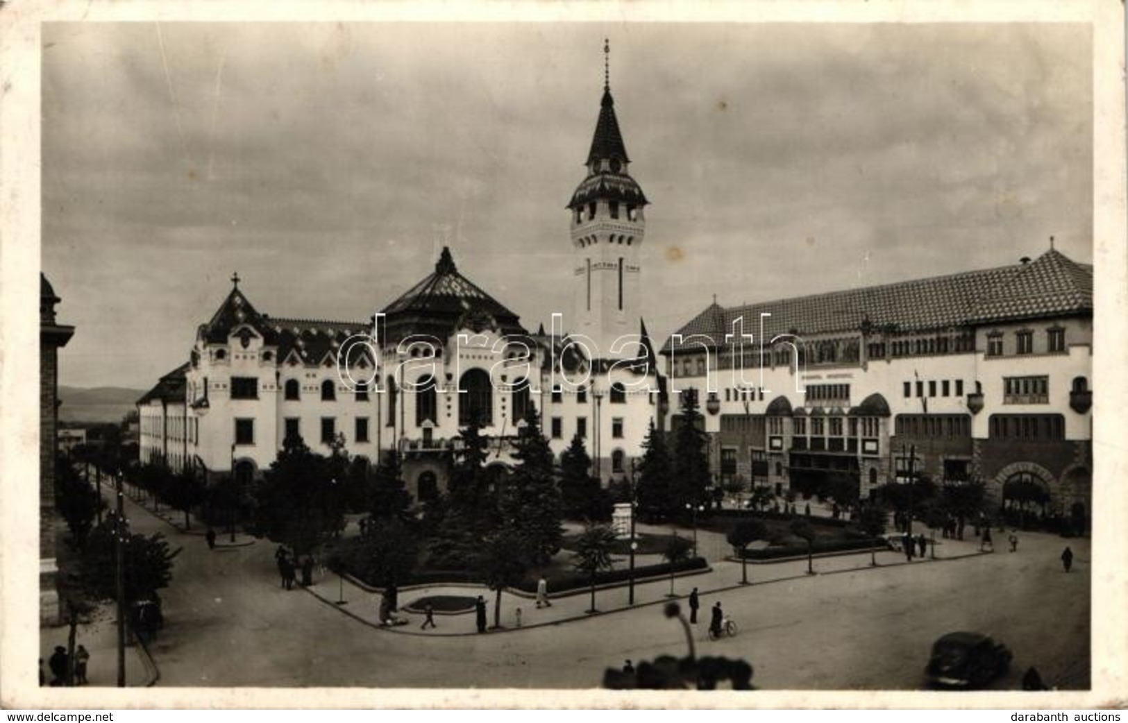 T2 Marosvásárhely, Közművelődési Ház, Városháza / Cultural Palace, Town Hall, Automobile - Non Classificati