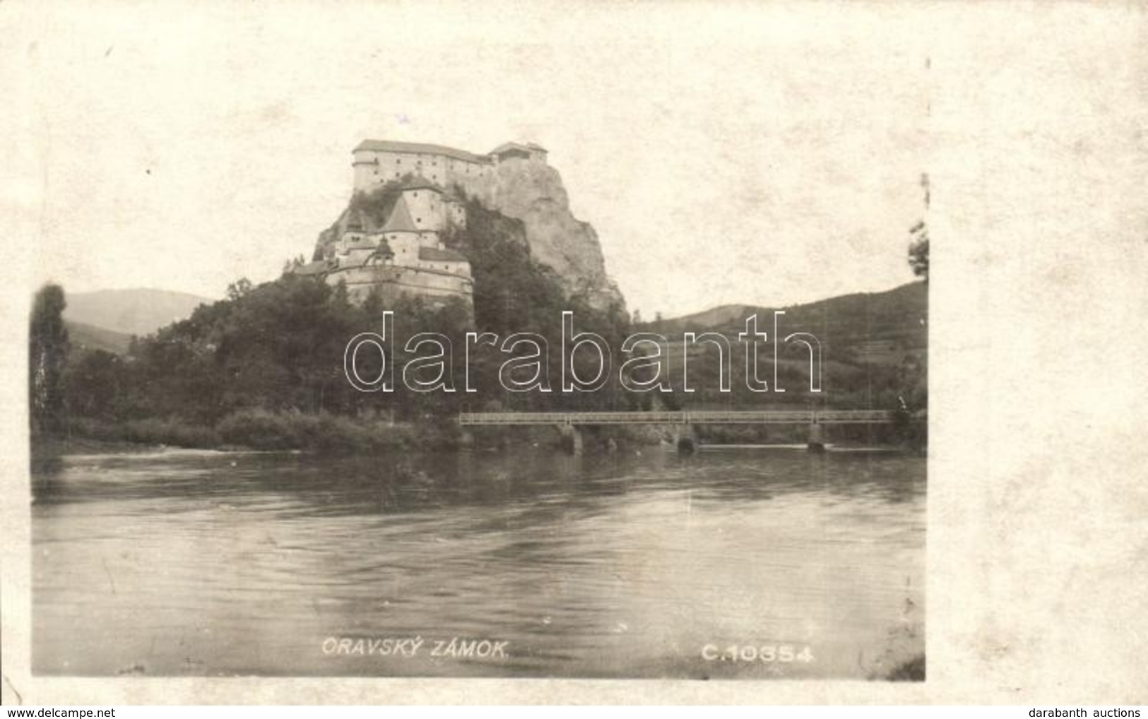 * T2/T3 Árvaváralja, Oravsky Zámok (od Juhovychodu); Árva Vára / Schloss / Castle. A. Jagiellonki Photo (EK) - Non Classés