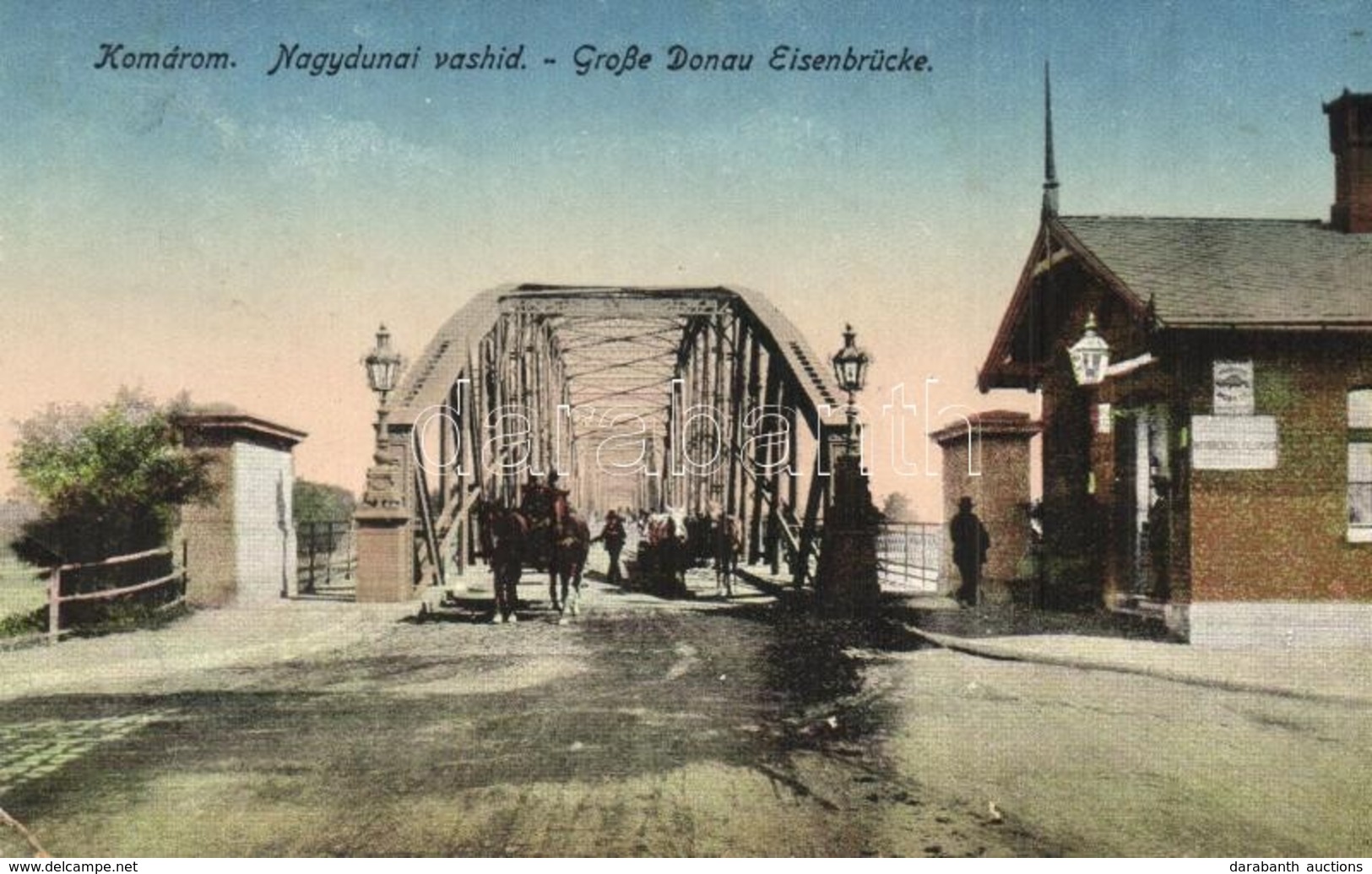 T2/T3 Komárom, Komárnó; Nagydunai Vashíd / Grosse Donau Eisenbrücke / Bridge (EK) - Non Classificati