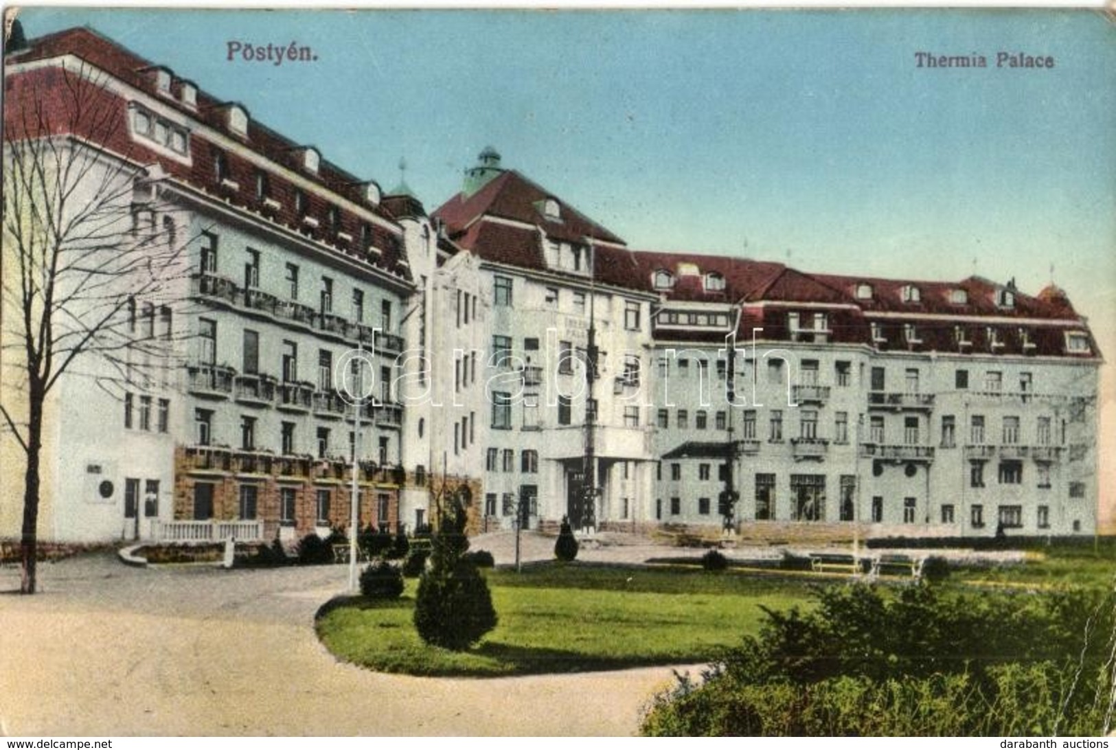 * T2/T3 Pöstyén, Pistyan, Piestany; Thermia Szálloda / Hotel Thermia Palace (EK) - Non Classificati