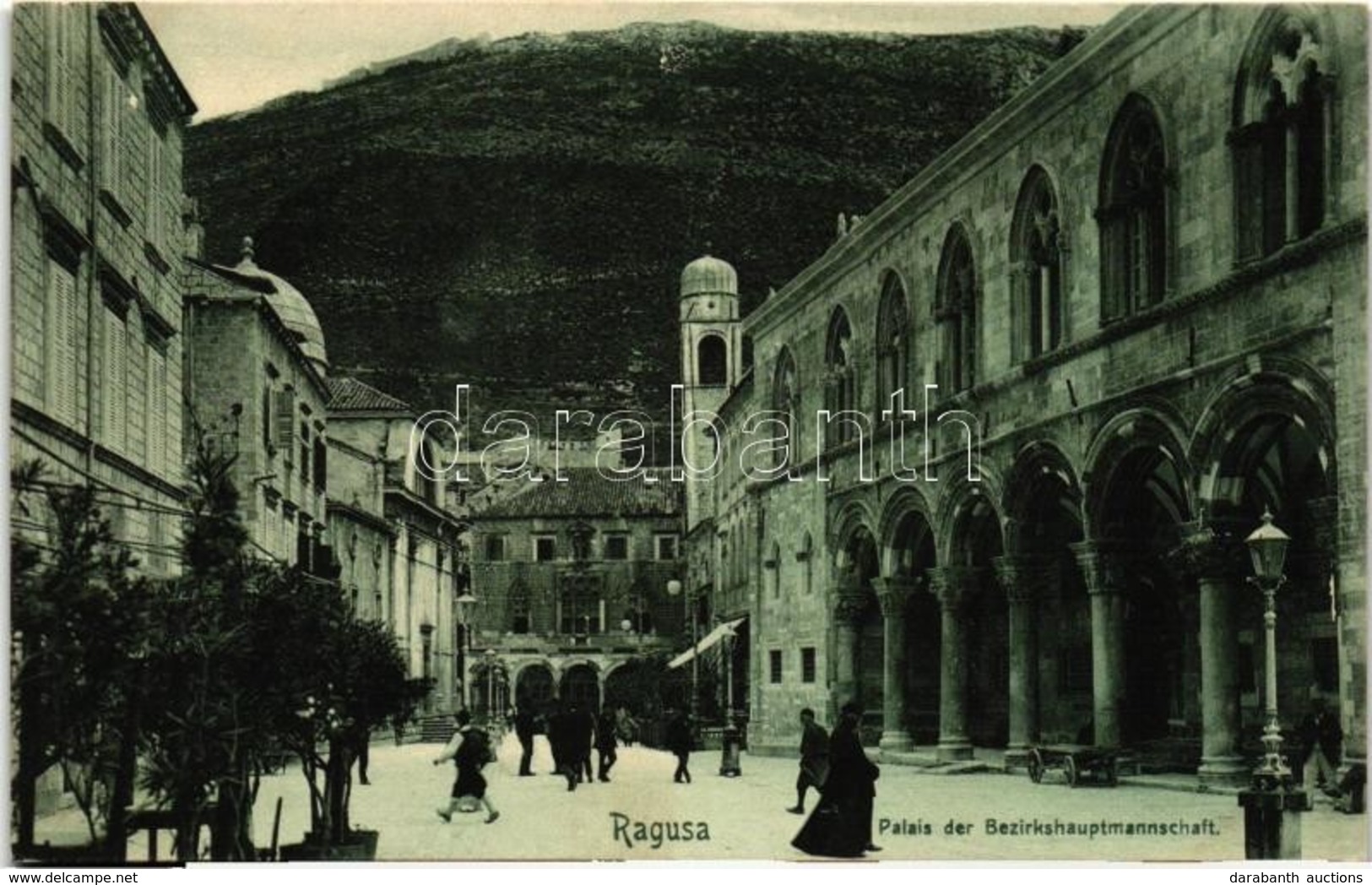 ** T1 Dubrovnik, Ragusa; Palais Der Bezirkshauptmannschaft / Palace Of The District Commission - Non Classés