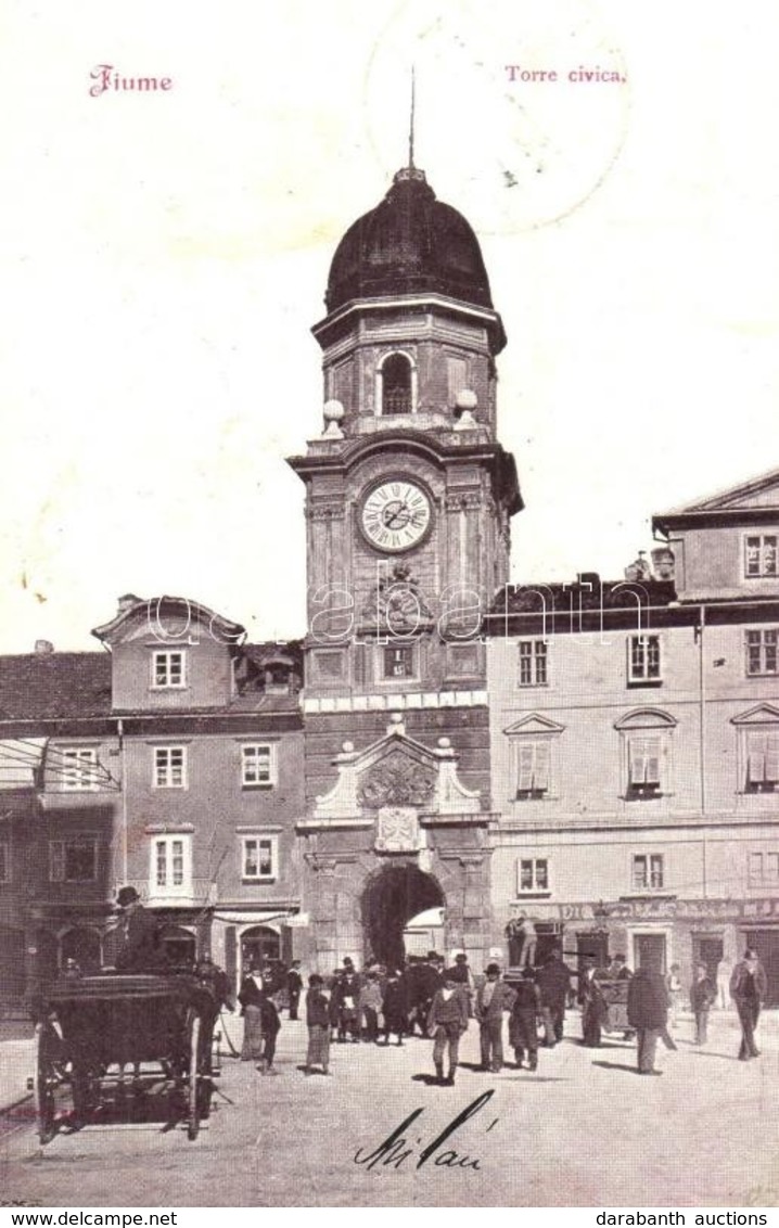 T2 Fiume, Rijeka; Torre Civica / Tower - Non Classificati