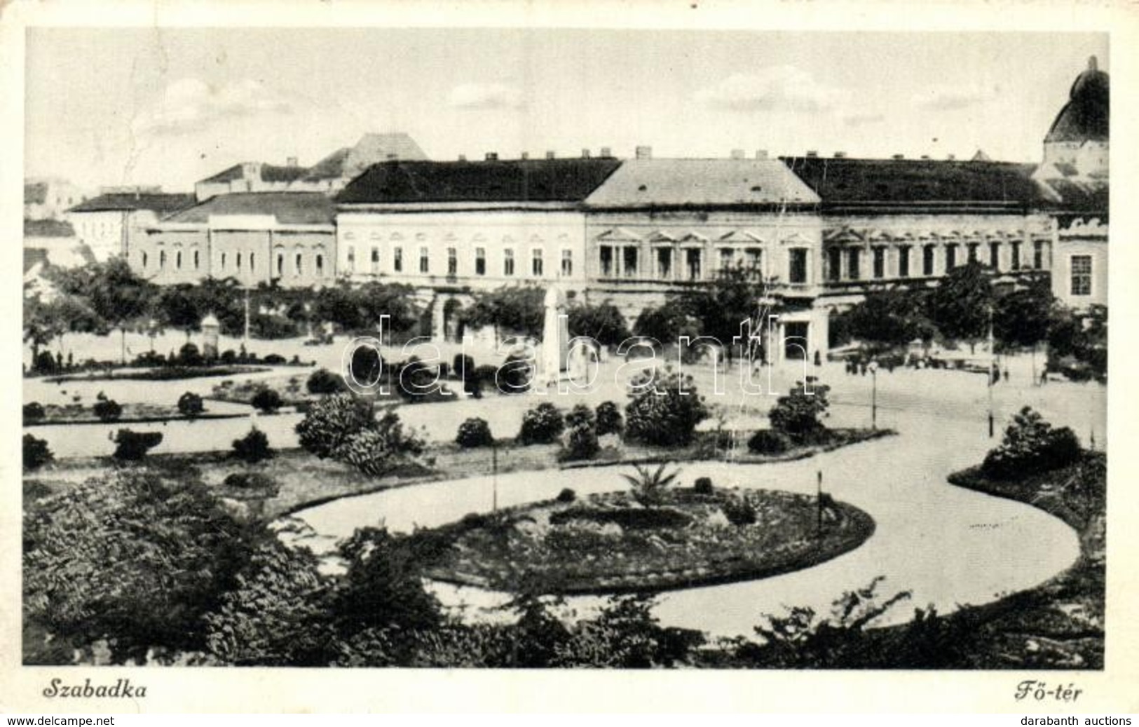 T3 Szabadka, Fő Tér / Main Square (fa) - Non Classificati