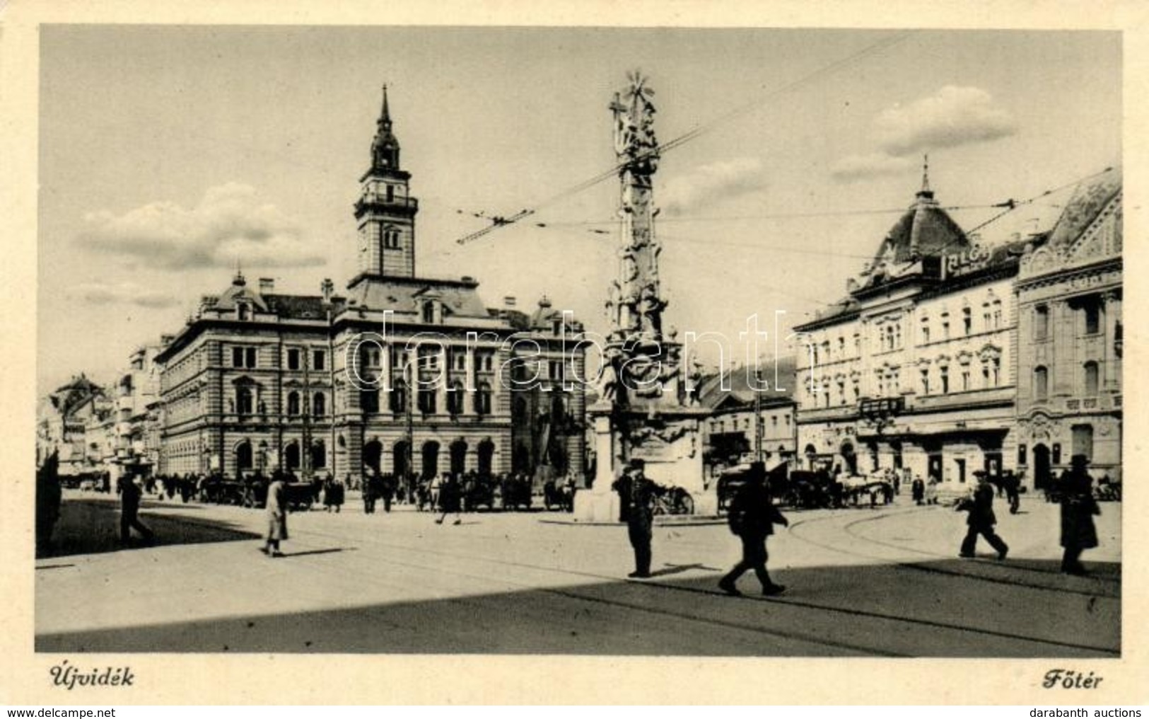 ** T1/T2 Újvidék, Fő Tér / Main Square - Unclassified