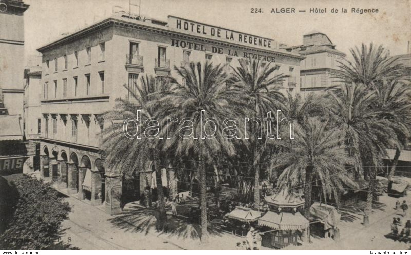 ** T2 Alger Hotel De La Regence - Non Classés