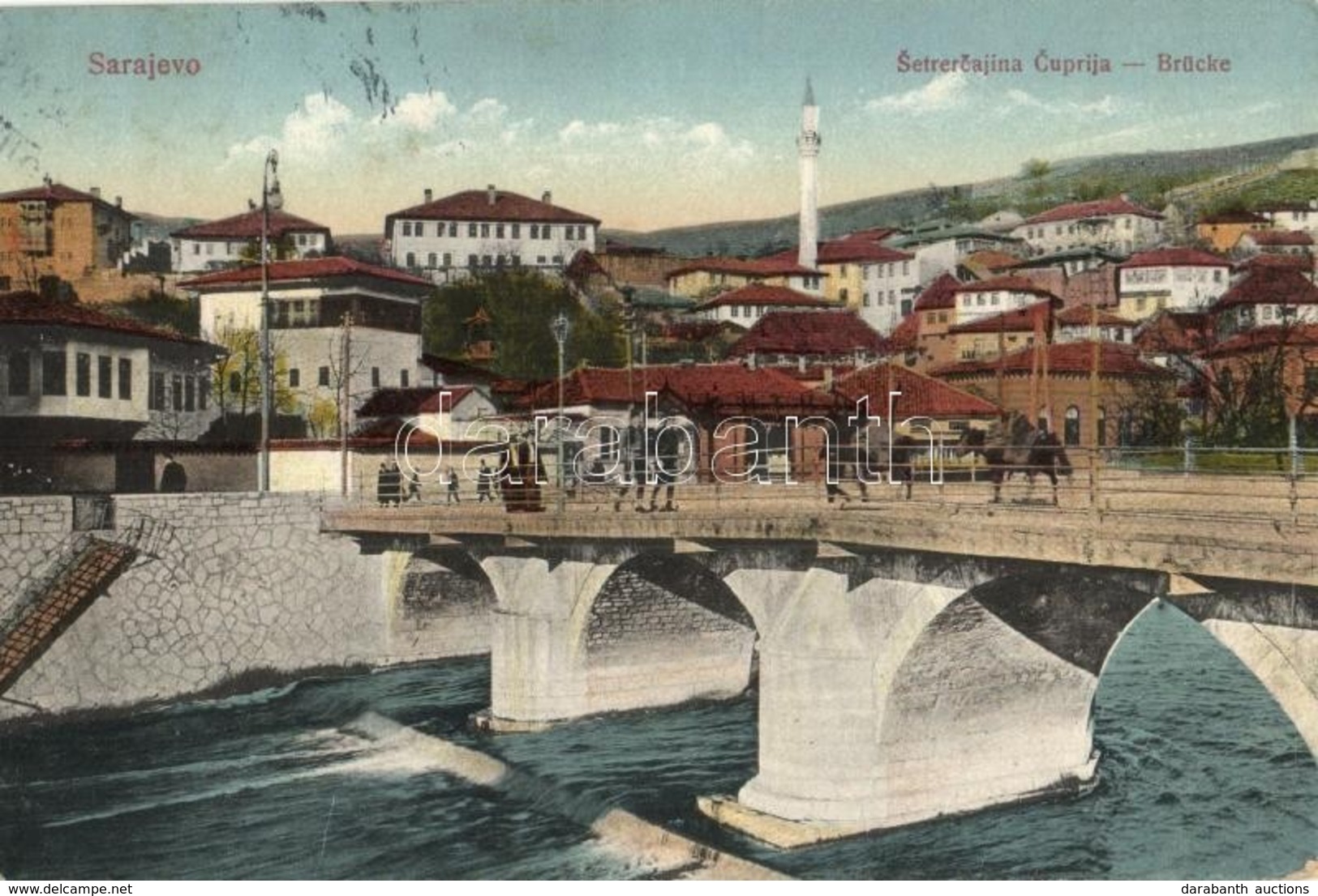 T2/T3 Sarajevo, Setrercajina Cuprija / Brücke / Bridge  (fl) - Non Classificati