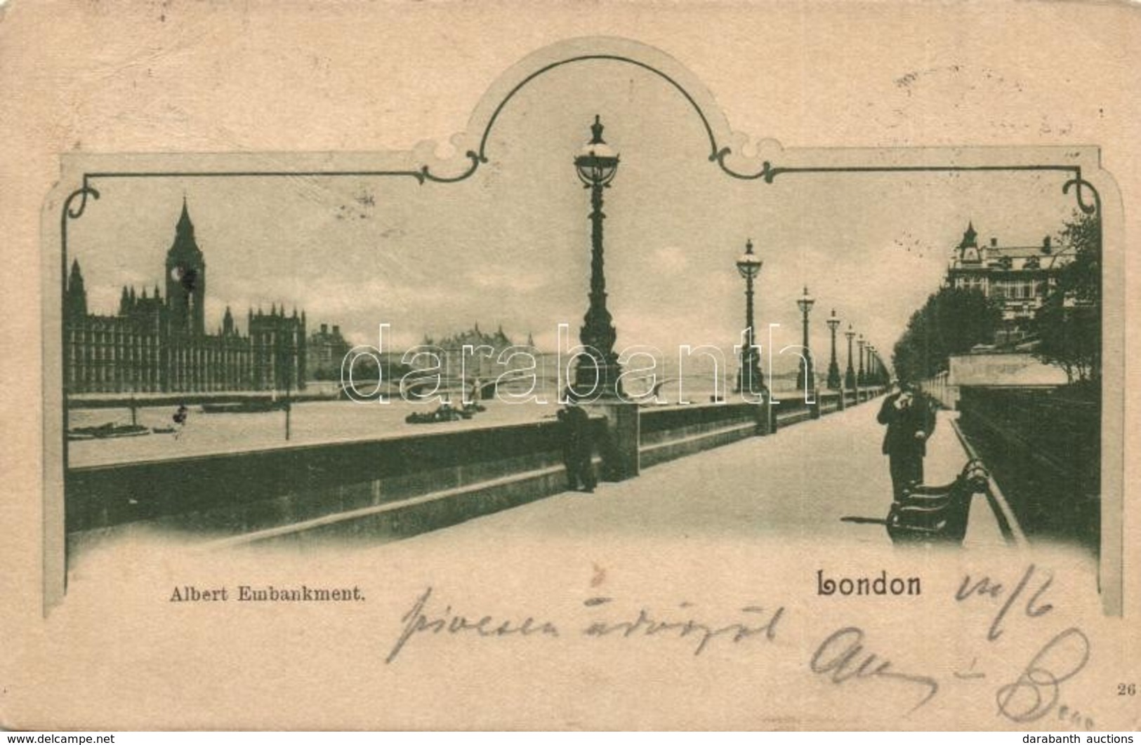 * T3 1900 London, Albert Embankment (Rb) - Non Classificati