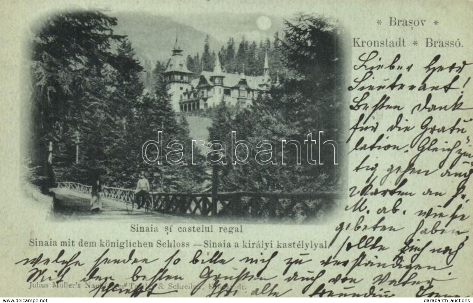 T2 1900 Sinaia, Castelul Regal / Castle - Non Classés