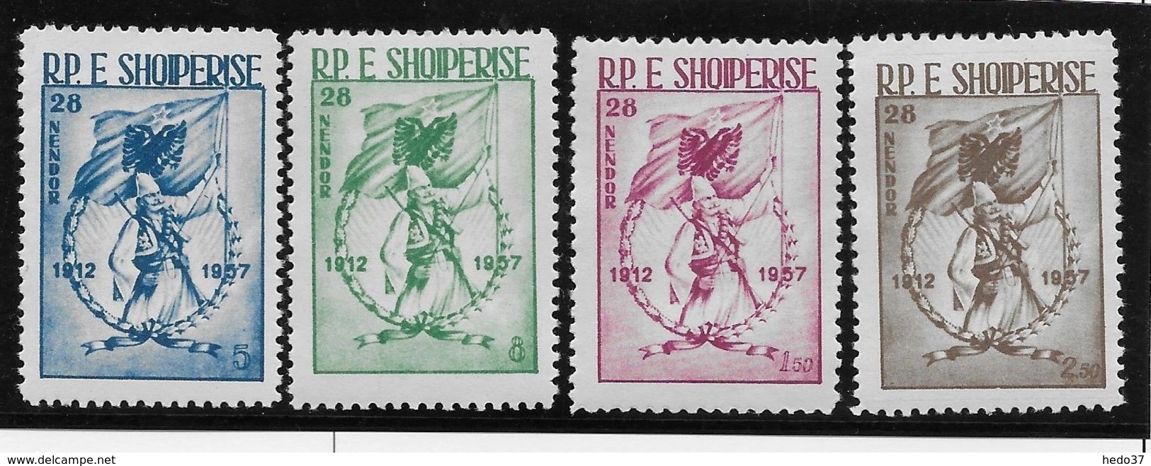 Albanie N°482/485 - Neuf ** Sans Charnière - TB - Albanie