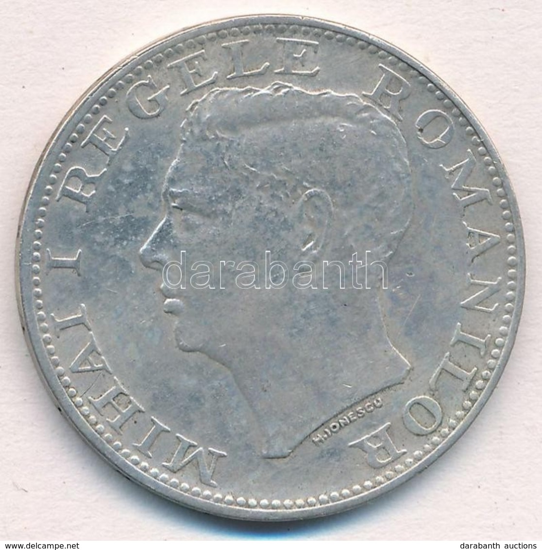 Románia 1944. 500L Ag 'I. Mihály' T:2 
Romania 1944. 500 Lei Ag 'Mihai I' C:XF
Krause KM#65 - Non Classificati