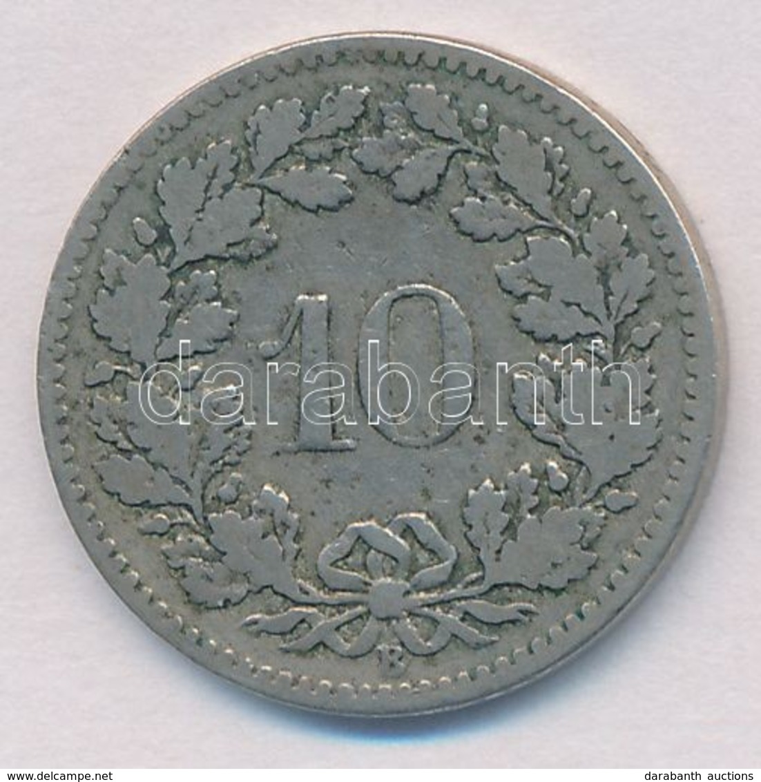 Svájc 1885B 10r Cu-Ni T:2-,3
Switzerland 1885B 10 Rappen Cu-Ni C:VF,F - Non Classificati