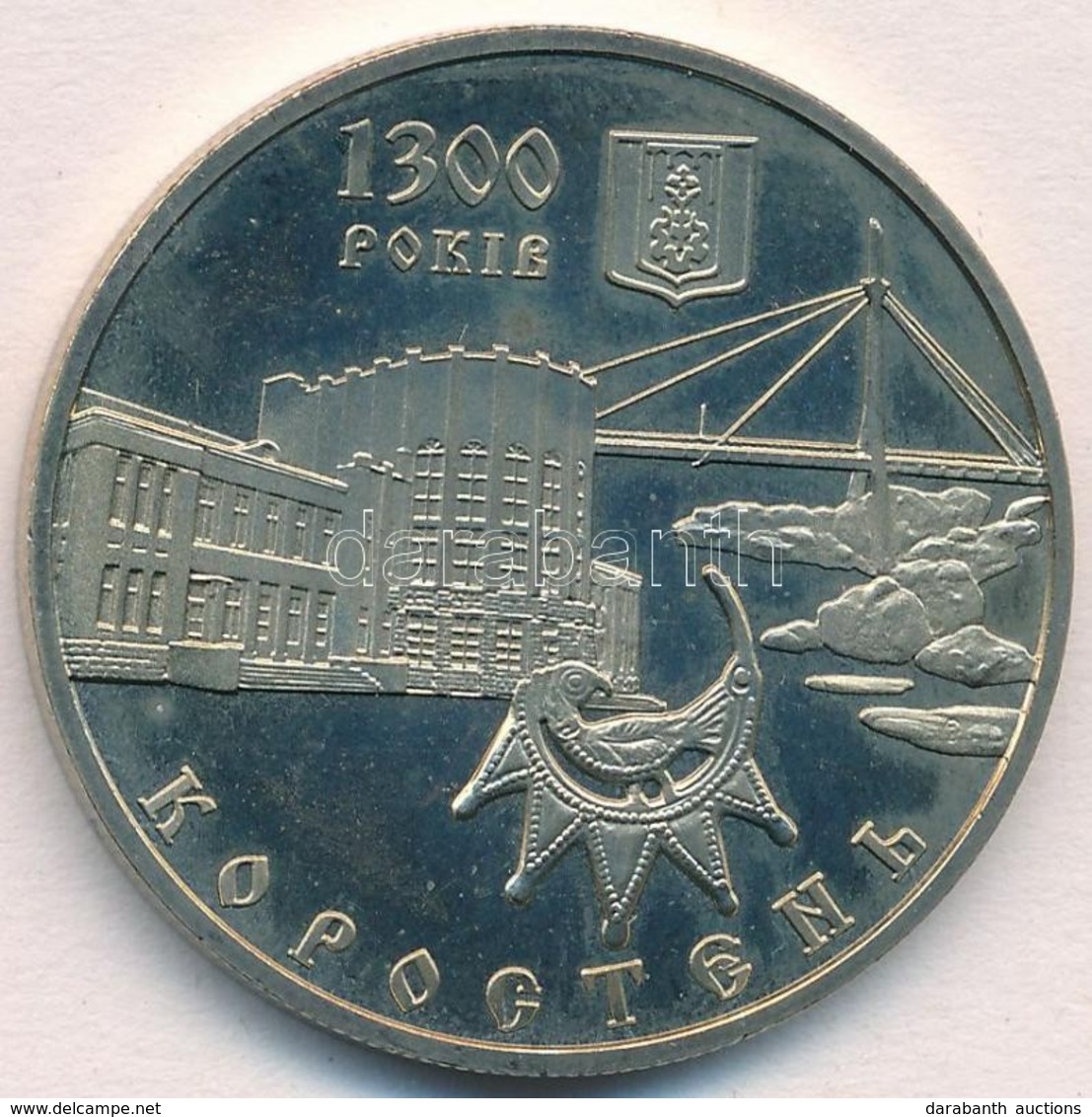 Ukrajna 2005. 5H Cu-Ni-Zn 'Korosten 1300. évfordulója' T:1
Ukraine 2005. 5 Hryven Cu-Ni-Zn 'City Of Korosten 1300th Anni - Non Classificati