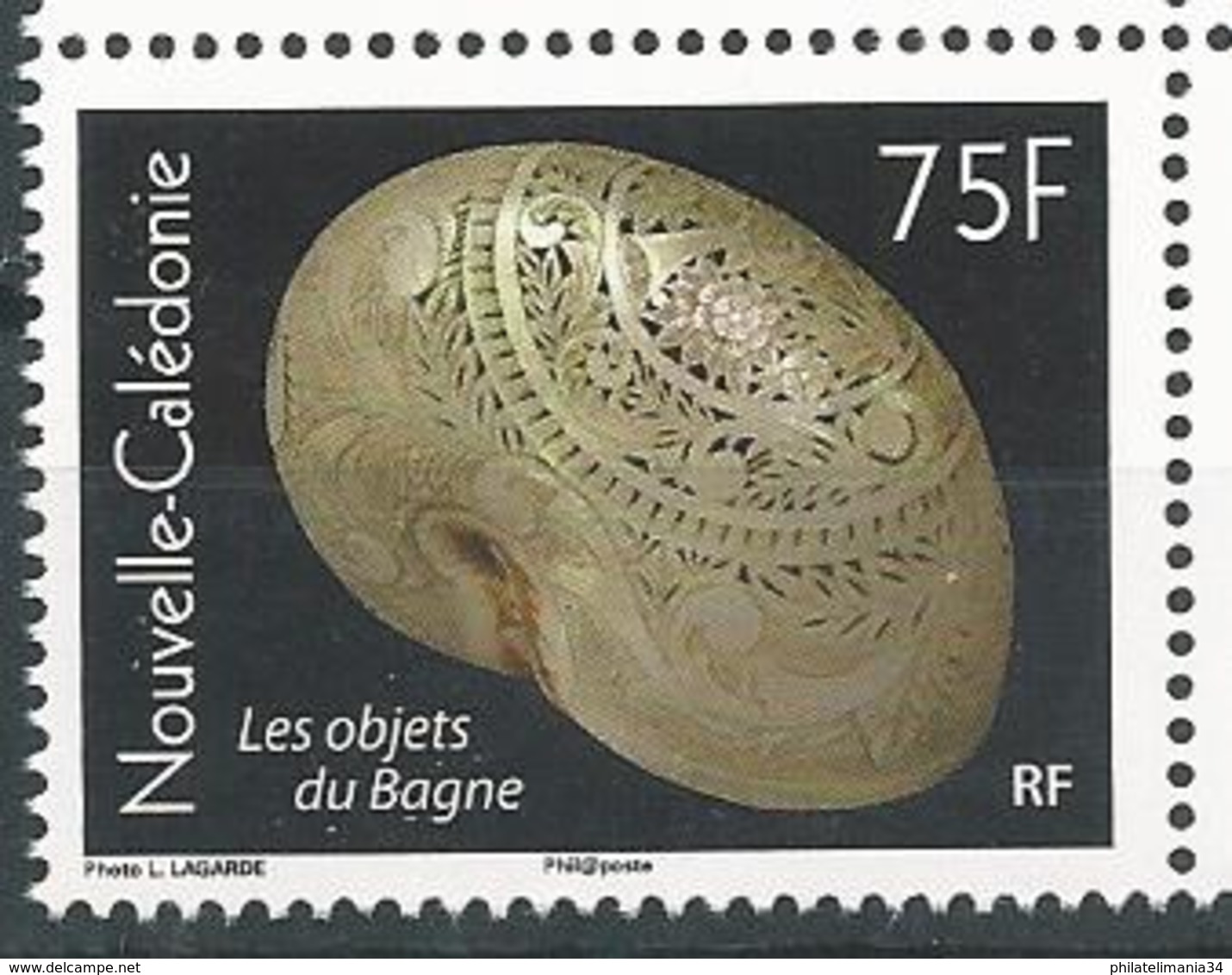 Nouvelle-Calédonie 2016 - Les Objets Du Bagne - Unused Stamps